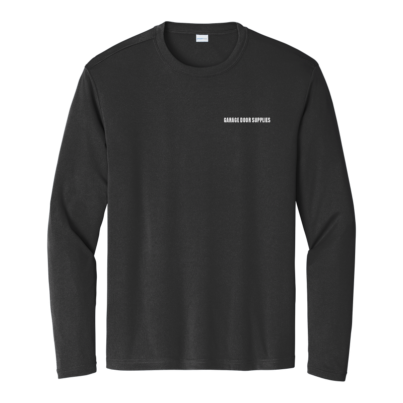 Garage Door Supply Long Sleeve PosiCharge Competitor Tee