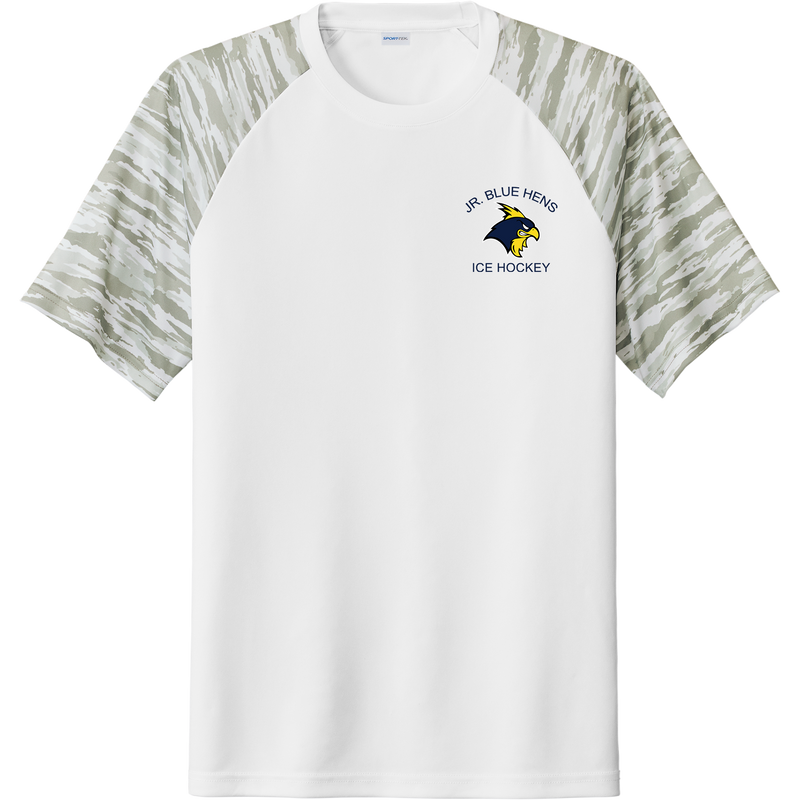 Delaware Jr. Blue Hens Drift Camo Colorblock Tee