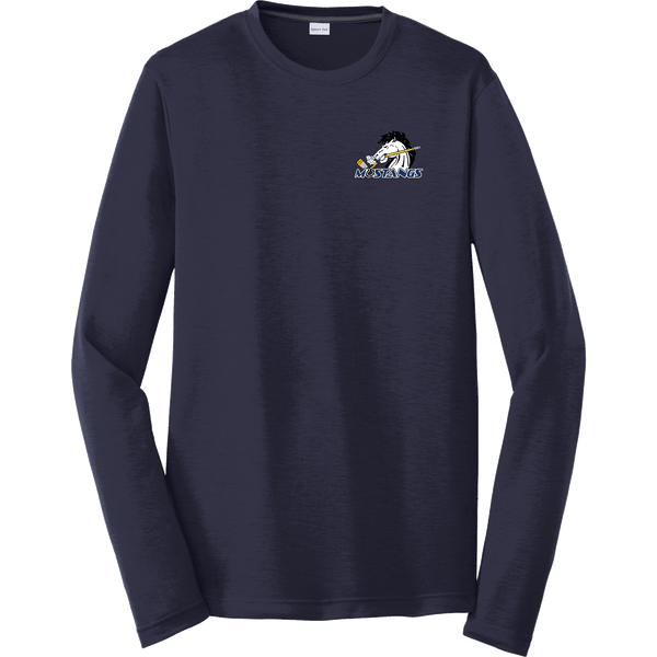 Mid-State Mustangs Long Sleeve PosiCharge Competitor Cotton Touch Tee