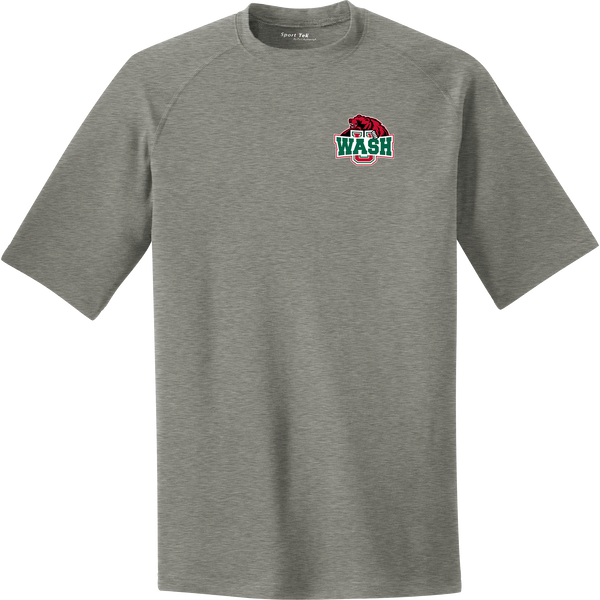 Wash U PosiCharge Tri-Blend Wicking Raglan Tee