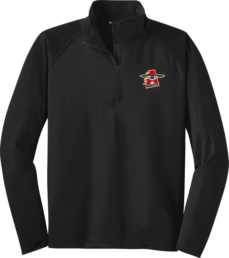 NY Aviators Sport-Wick Stretch 1/4-Zip Pullover