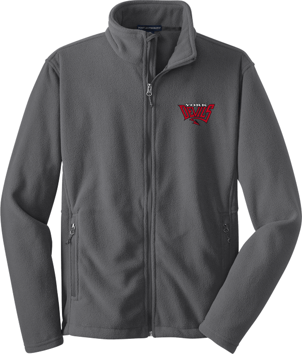 York Devils Youth Value Fleece Jacket