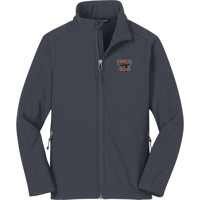 Biggby Bombers Youth Core Soft Shell Jacket