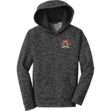 SOMD Lady Sabres Youth PosiCharge Electric Heather Fleece Hooded Pullover