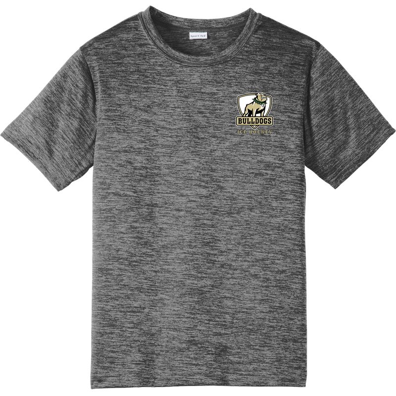 HVM Bulldogs Youth PosiCharge Electric Heather Tee