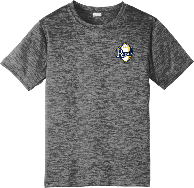 Royals Hockey Club Youth PosiCharge Electric Heather Tee