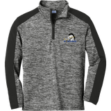 Mid-State Mustangs Youth PosiCharge Electric Heather Colorblock 1/4-Zip Pullover