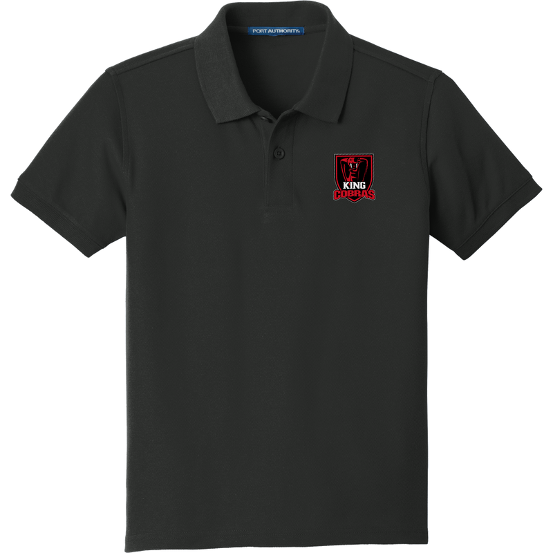 King Cobras Youth Core Classic Pique Polo